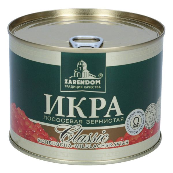 Зарендом Икра Красная Горбуши Classic 500гр Zarendom Зарендом Икра Красная Горбуши Classic 500гр Zarendom