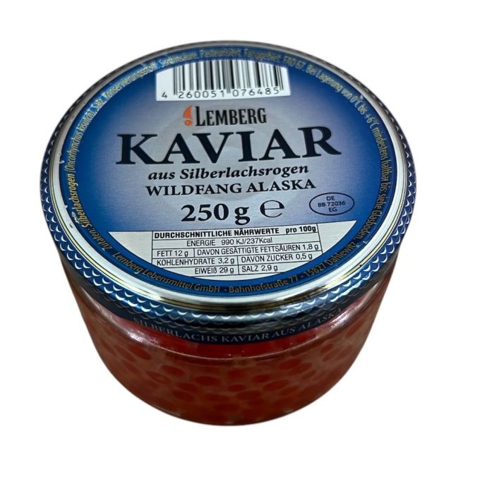 Икра Кижуча Лемберг (стекло) 250 г