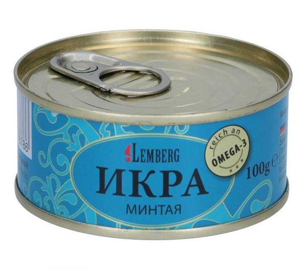 Икра Минтая Lemberg 100гр