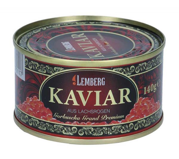 Lemberg Grand Premium 140гр Икра Горбуши  Lemberg Grand Premium 140гр Икра Горбуши