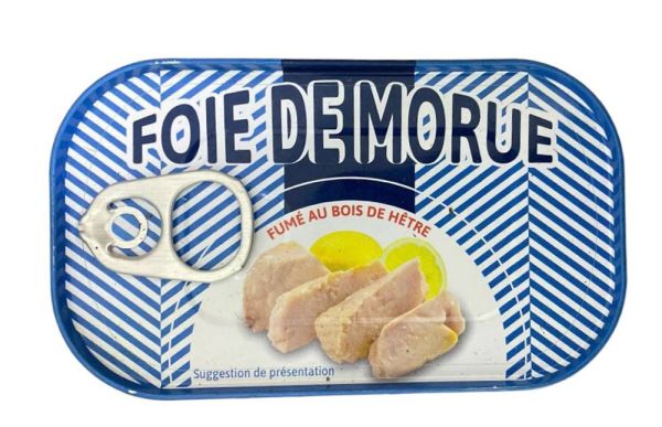 Печінка Тріски Foie De Morue 121гр Франція Печінка Тріски Foie De Morue 121гр Франція