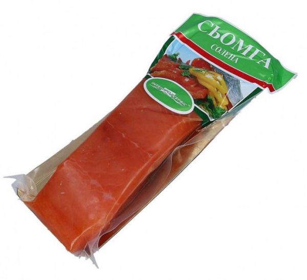 Семга соленая 200гр Интерпродсервис