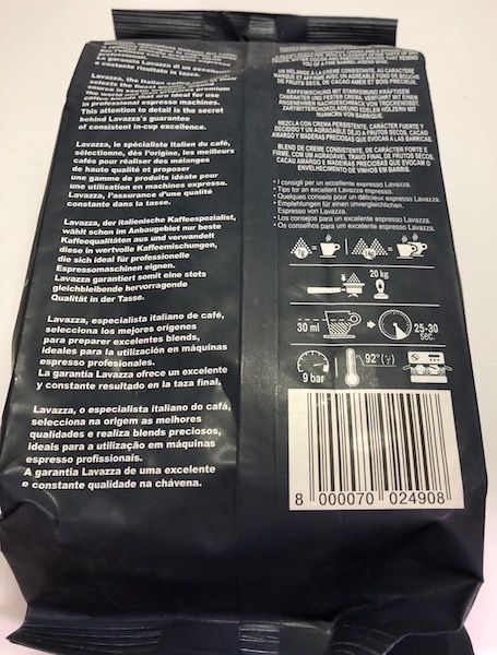 Лавацца Espresso Crema e Aroma Кава в зернах Lavazza 1 кг